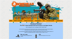 Desktop Screenshot of boneheadpaintball.com